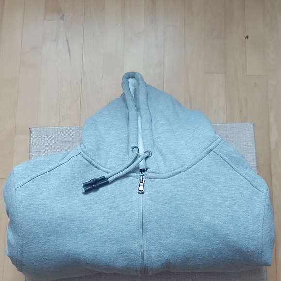 Buffalo David Bitton Grey Hoodie (Fleece interior) Men's Mediu. - Picture 5 of 5